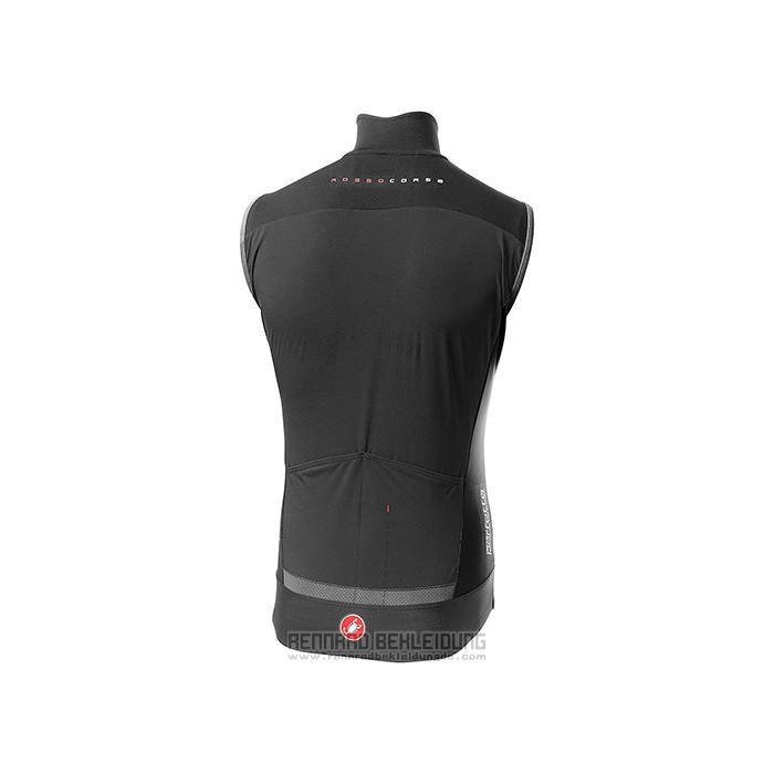 2021 Windweste Castelli Shwarz Trikot Kurzarm und Tragerhose